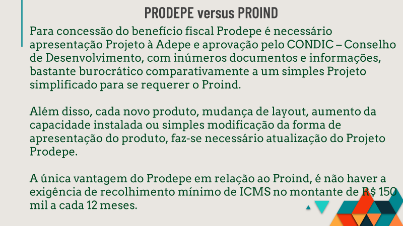 Incentivos Fiscais e Financiamentos Indústria Sertão Pernambucano