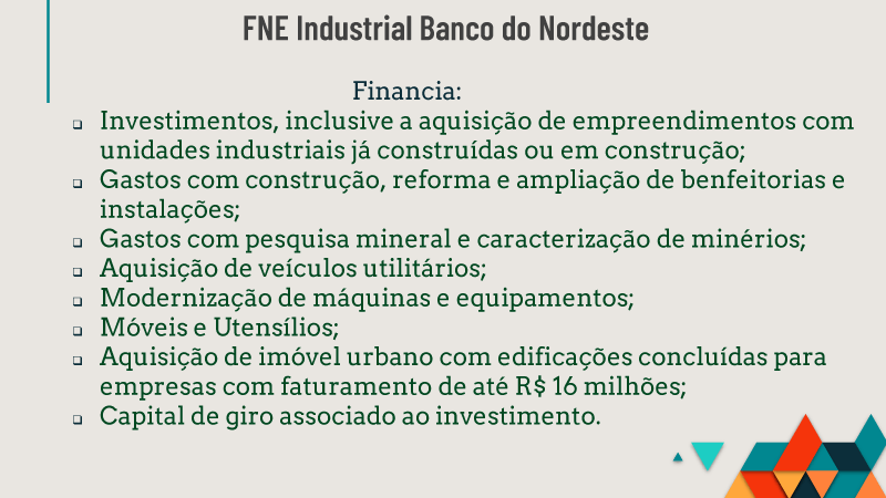 Indústria Sertão PE – Incentivos Fiscais e Financiamento